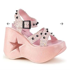 Demonia Dynamite Star Sandal